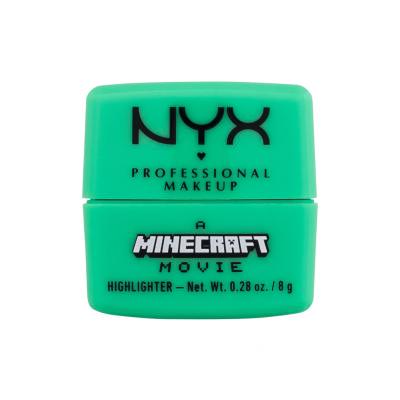 NYX Professional Makeup A Minecraft Movie Highlighter Illuminante donna 8 g Tonalità 01 Blow Your Mine