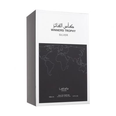 Lattafa Pride Winners Trophy Silver Eau de Parfum uomo 100 ml
