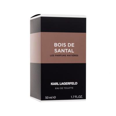 Karl Lagerfeld Les Parfums Matières Bois de Santal Eau de Toilette uomo 50 ml