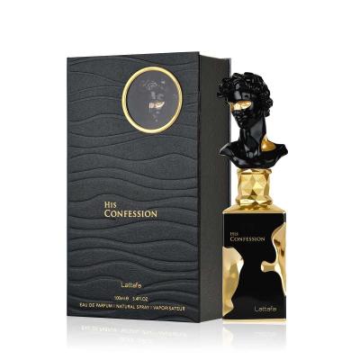 Lattafa His Confession Eau de Parfum uomo 100 ml