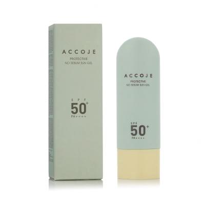 ACCOJE Protective No-Sebum Sun Gel SPF50+ Protezione solare viso 50 ml