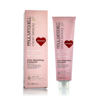 Paul Mitchell Clean Beauty Color Protect Color Depositing Treatment Maschera per capelli donna 150 ml Tonalità Cinnamon