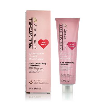 Paul Mitchell Clean Beauty Color Protect Color Depositing Treatment Maschera per capelli donna 150 ml Tonalità Rose Quartz