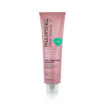 Paul Mitchell Clean Beauty Color Protect Color Depositing Treatment Maschera per capelli donna 150 ml Tonalità Jade