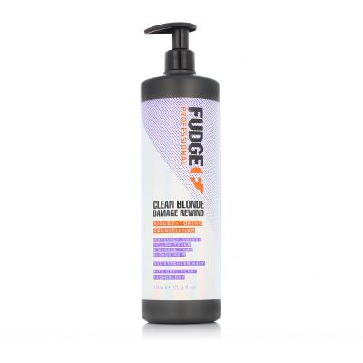 Fudge Professional Clean Blonde Damage Rewind Violet-Toning Conditioner Balsamo per capelli 1000 ml