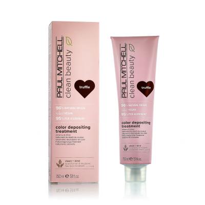 Paul Mitchell Clean Beauty Color Protect Color Depositing Treatment Maschera per capelli donna 150 ml Tonalità Truffle