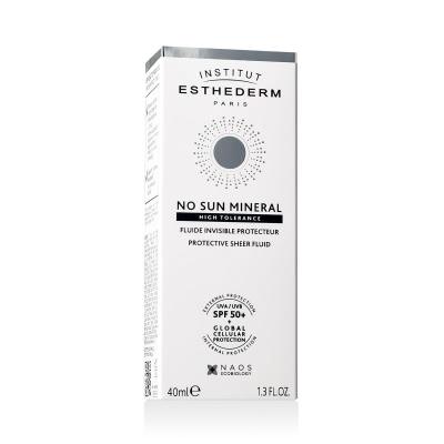Institut Esthederm No Sun Mineral Protective Sheer Fluid SPF50+ Protezione solare viso 40 ml