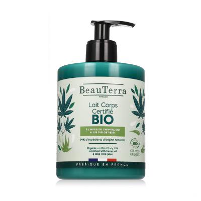 BeauTerra Bio Hemp and Aloe Vera Body Milk Latte corpo 500 ml