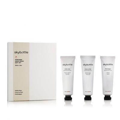 Skybottle Perfumed Hand Cream Gift Set Pacco regalo crema mani White Rain 50 ml + crema mani Viva La Pink 50 ml + crema mani Muhwagua 50 ml