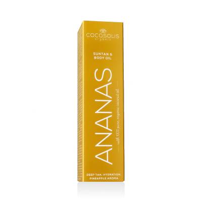COCOSOLIS Suntan &amp; Body Oil Ananas Protezione solare corpo donna 110 ml