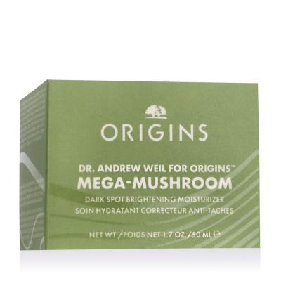 Origins Mega-Mushroom Dark Spot Brightening Moisturizer Crema giorno per il viso donna 50 ml