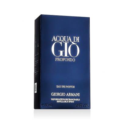 Giorgio Armani Acqua di Giò Profondo 2024 Eau de Parfum uomo Ricaricabile 50 ml