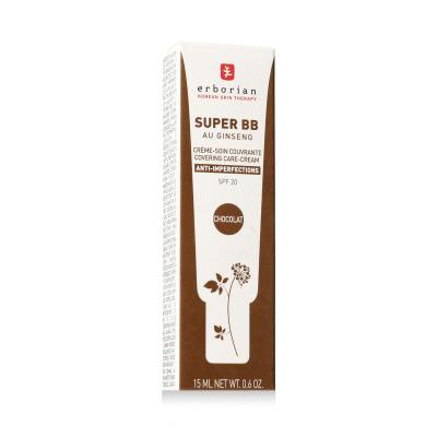 Erborian Super BB Covering Care-Cream SPF20 BB cream donna 15 ml Tonalità Chocolate