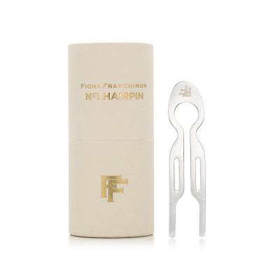 Fiona Franchimon Nº1 Hairpin Steel Fermaglio per capelli donna 1 pz Tonalità White Gold Finish