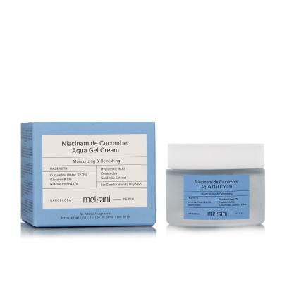 Meisani Niacinamide Cucumber Aqua Gel Cream Crema giorno per il viso 50 ml