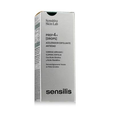 Sensilis Prep 4+ Drops Antiaging Exfoliating Accelerator Siero per il viso 30 ml