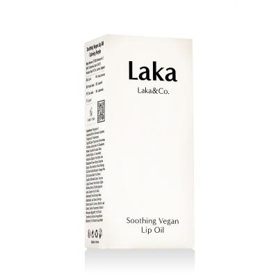 Laka Soothing Vegan Lip Oil Olio labbra 4,5 ml Tonalità Calming Purple