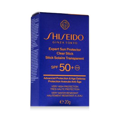 Shiseido Expert Sun Protector Clear Stick SPF50+ Protezione solare viso 20 g