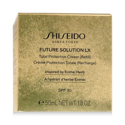 Shiseido Future Solution LX Total Protective Cream SPF30 Crema giorno per il viso donna Ricarica 50 ml