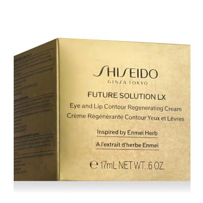 Shiseido Future Solution LX Eye And Lip Contour Regenerating Cream Crema contorno occhi donna 17 ml