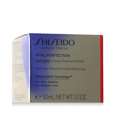 Shiseido Vital Perfection Overnight Firming Treatment Crema notte per il viso donna Ricarica 50 ml