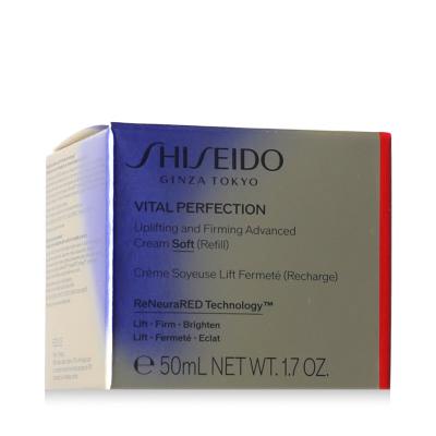 Shiseido Vital Perfection Uplifting &amp; Firming Advanced Cream Soft Crema giorno per il viso donna Ricarica 50 ml