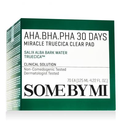 Some By Mi AHA.BHA.PHA 30 Days Miracle Truecica Clear Pad Salviettine detergenti 70 pz
