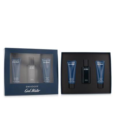 Davidoff Cool Water Pacco regalo eau de toilette 40 ml + doccia gel 50 ml + balsamo dopobarba 50 ml