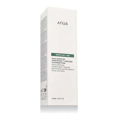Anua Heartleaf Quercetinol Pore Deep Cleansing Foam Schiuma detergente 150 ml