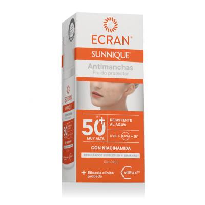 Ecran Sunnique Anti-Dark Spots Protective Fluid SPF50+ Protezione solare viso 50 ml