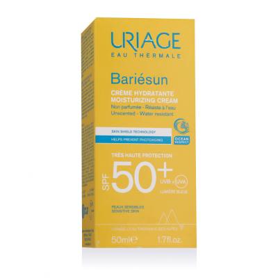 Uriage Bariésun Moisturizing Cream Unscented SPF50+ Protezione solare viso 50 ml