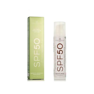 COCOSOLIS Natural Sunscreen Lotion Face &amp; Body SPF50 Protezione solare corpo 100 ml