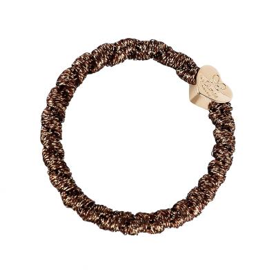 By Eloise London Gold Heart Elastico per capelli donna 1 pz Tonalità Bronze