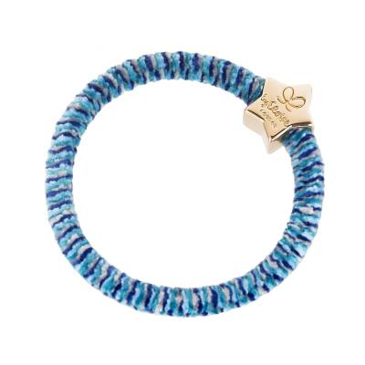 By Eloise London Velvet Gold Star Elastico per capelli 1 pz Tonalità Indigo