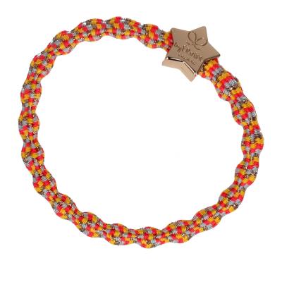 By Eloise London Metallic Gold Star Elastico per capelli donna 1 pz Tonalità Tropicana