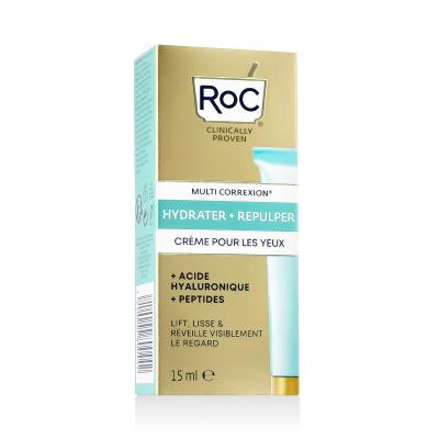 RoC Multi Correxion Hydrate + Plump Eye Cream Crema contorno occhi donna 15 ml