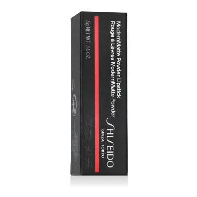 Shiseido ModernMatte Powder Lipstick Rossetto donna 4 g Tonalità 509 Flame