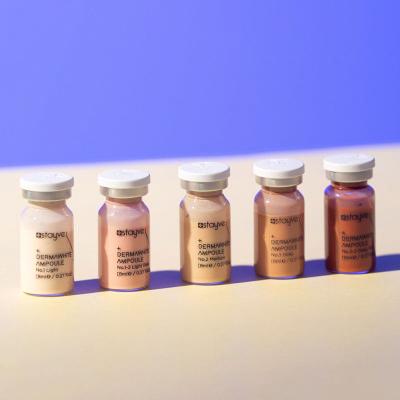 Stayve BB Glow Starter Kit Pacco regalo 3 x No.1 Light 8 ml + 2 x No. 1-2 Light Rose 8 ml + 5 x No. 2 Medium 8 ml + 2 x No.3 Deep 8 ml