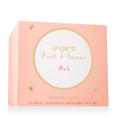 Emanuel Ungaro Fruit d'Amour Pink Eau de Toilette donna 100 ml
