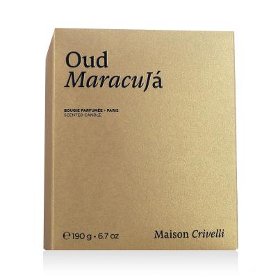 Maison Crivelli Oud Maracujá Candela profumata 190 g