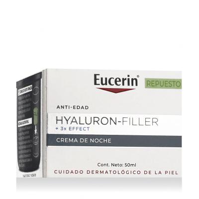 Eucerin Hyaluron-Filler + 3x Effect Night Cream Crema notte per il viso donna Ricarica 50 ml
