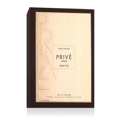 Riiffs Privé Gold Eau de Parfum uomo 80 ml