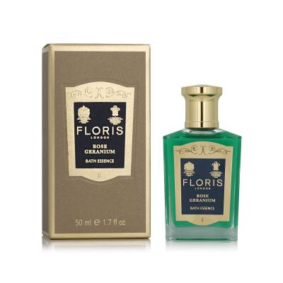 Floris Rose Geranium Bath Essence Olio da bagno donna 50 ml