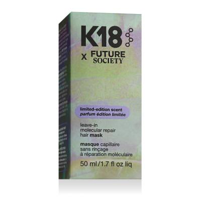 K18 x Future Society Leave-In Molecular Repair Hair Mask Maschera per capelli donna 50 ml