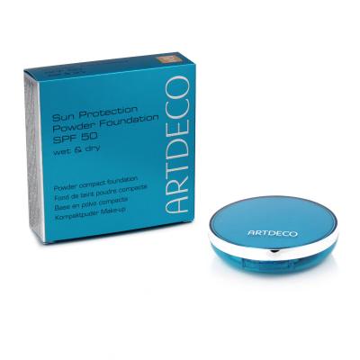 Artdeco Sun Protection Powder Foundation SPF50 Fondotinta donna 9,5 g Tonalità Neutral 20 Cool Beige
