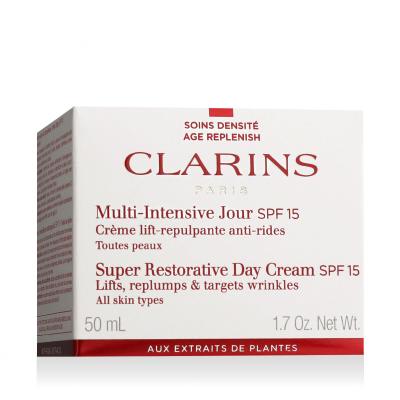 Clarins Super Restorative Day Cream SPF15 Crema giorno per il viso donna 50 ml