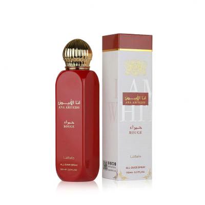 Lattafa Ana Abiyedh Rouge Spray per il corpo 150 ml
