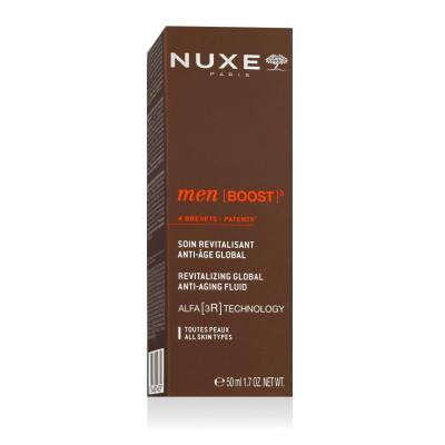 NUXE Men [BOOST]³ Revitalizing Global Anti-Aging Fluid Crema giorno per il viso uomo 50 ml