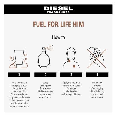 Diesel Fuel For Life Homme Eau de Toilette uomo 50 ml