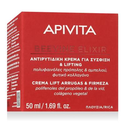 Apivita Beevine Elixir Wrinkle &amp; Firmness Lift Cream Rich Crema giorno per il viso 50 ml